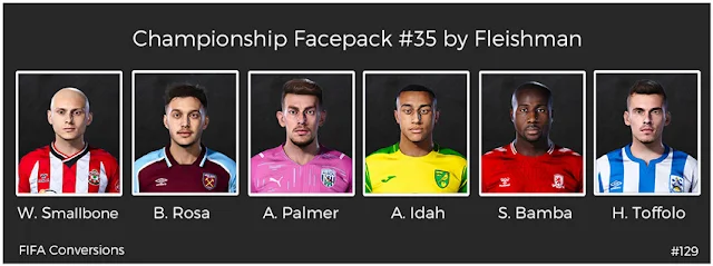 Championship Facepack #35 For eFootball PES 2021