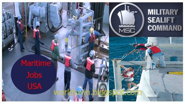 Apply at MSC seaman and  other maritime Job openings