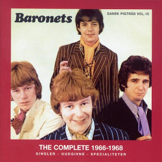 Baronets ‎ “The Complete 1966-1968” 2004  CD Compilation + “Gunpowder And Cannonballs” 1975 LP  Danish Beat,Garage Psych,Pop Rock