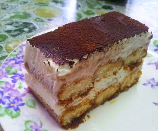 Resepi Kek Tiramisu - Resepi Cik Bee