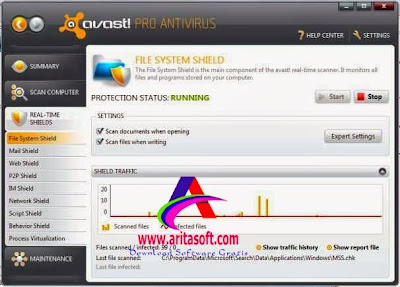 Avast! Free Antivirus 8.0.1483 2013 Full Version