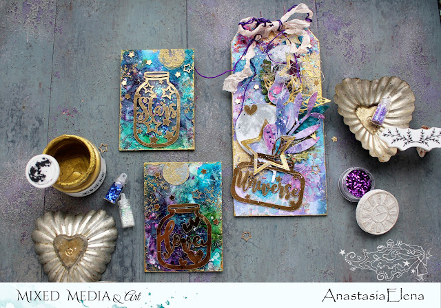 @nastyalena #mixedmedia #tags #atc #scrapbooking