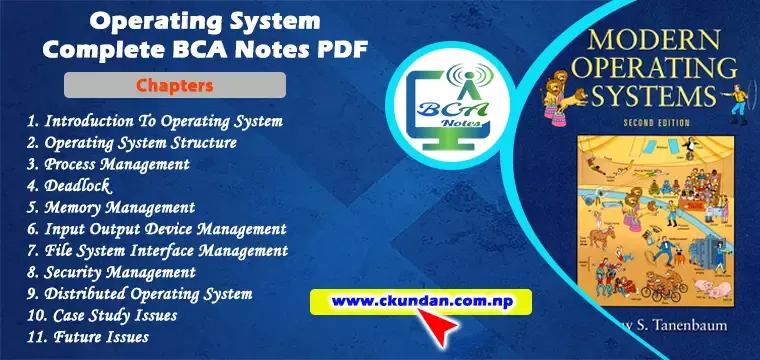 Operating System Complete BCA Notes Pdf