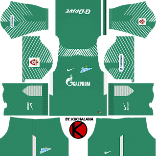  for your dream team in Dream League Soccer  Released, Zenit St Petersburg Kits 2017/18 - Dream League Soccer