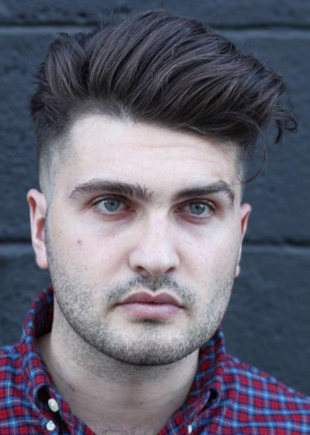 Men Hairstyles For Round Face