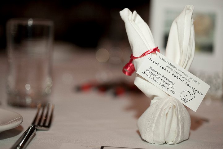 tiffany napkin wedding