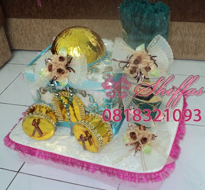 kreasi hantaran pengantin