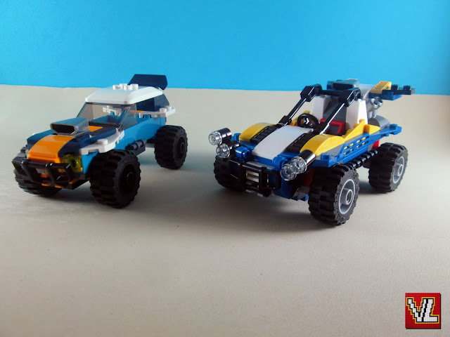 Sets LEGO Desert Rally Racer e Dune Buggy