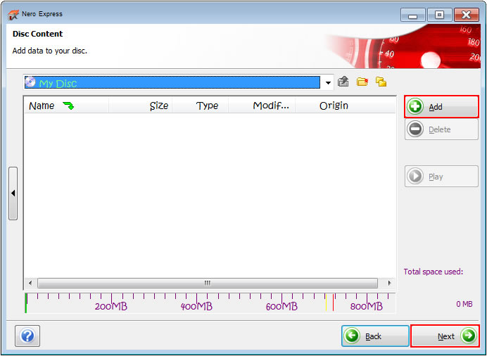 slazzweb Cara  Burning File ke Kaset  CD  dengan  Nero Express