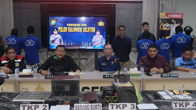 Sindikat Narkoba yang Grogoti UNM Ditumpas Tim Ditresnarkoba Polda Sulsel