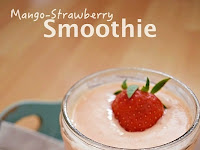 Mango-Strawberry Smoothie