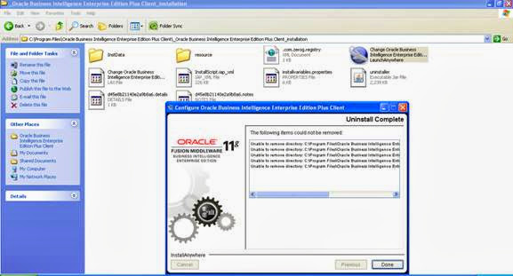 OBIEE 11g client configuration