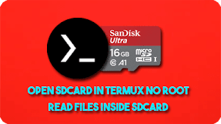 access sdcard in termux