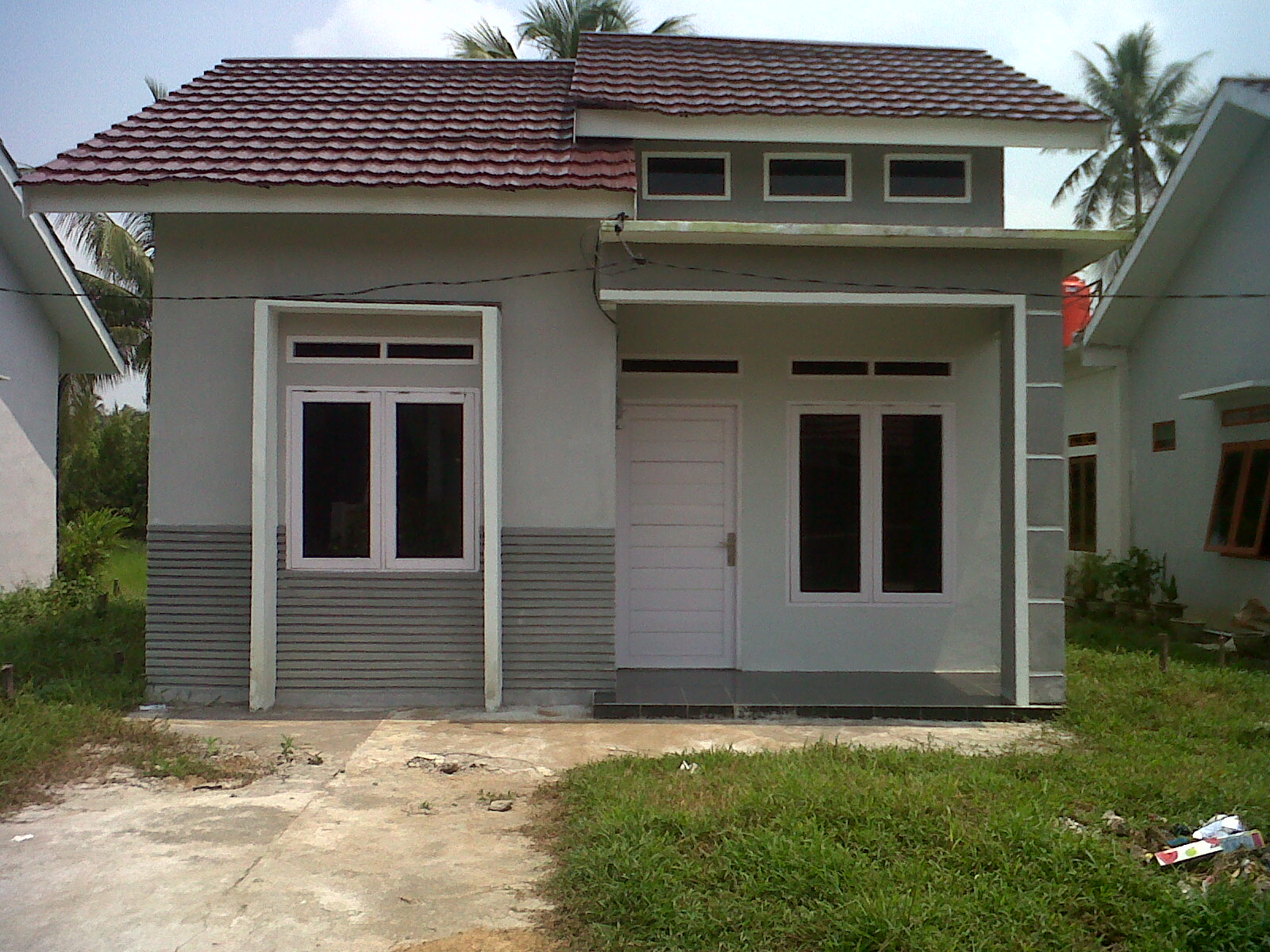 Gambar Model Gambar Rumah  Minimalis  Satu  Lantai  Tampak 