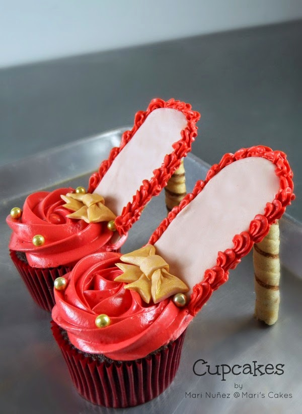 Pictures Of High Heel Cupcakes