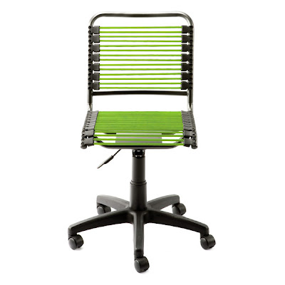 Great Office Chair on Sleek Bungee Office Chair In Green Graphite Offers Not Only A Great