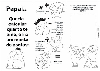 Desenhos para o dia dos pais