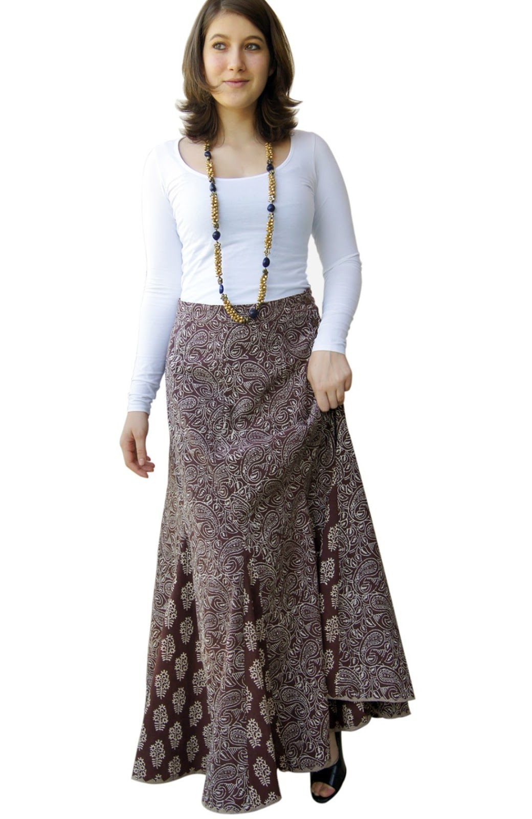 Model Rok  Panjang Batik  Terbaru Just Share model rok  