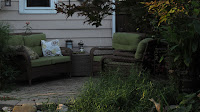 enjoying your backyard in fall decor outdoor living space