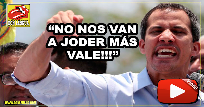 Juan GUaidó en Guarenas : "No nos van a jod3r más vale!"