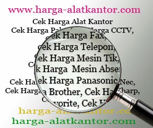 Daftar Harga PABX, FAX, CCTV