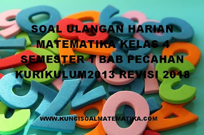 soal matematika kelas 4 pecahan campuran