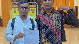 Korban Dugaan Penipuan Proyek Milyaran Rupiah di PT. PN V Resmi Lapor ke Polda Riau