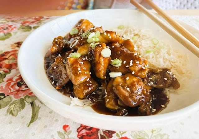 Oven Baked Sesame Chicken