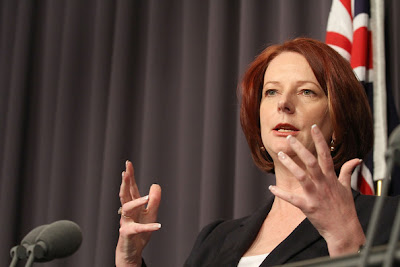 Prime Minister of Australia Julia Gillard biography & pictures