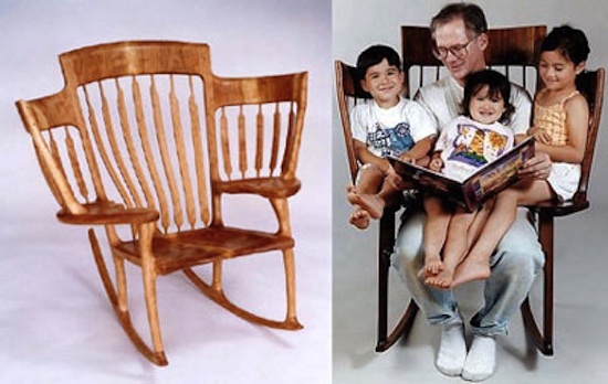 Chair idea for grand parents