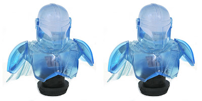 San Diego Comic-Con 2021 Exclusive The Mandalorian Hologram Edition Legends in 3D Star Wars Resin Bust by Diamond Select Toys x Gentle Giant