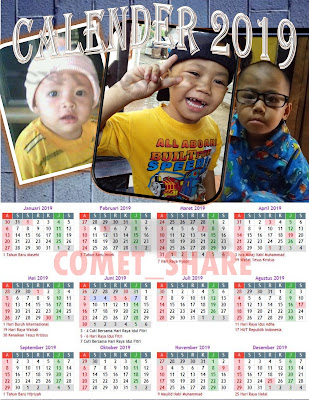 Cara Membuat Calender Di Ms.Word