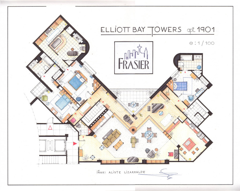 1 Bedroom Apartment Building Plans