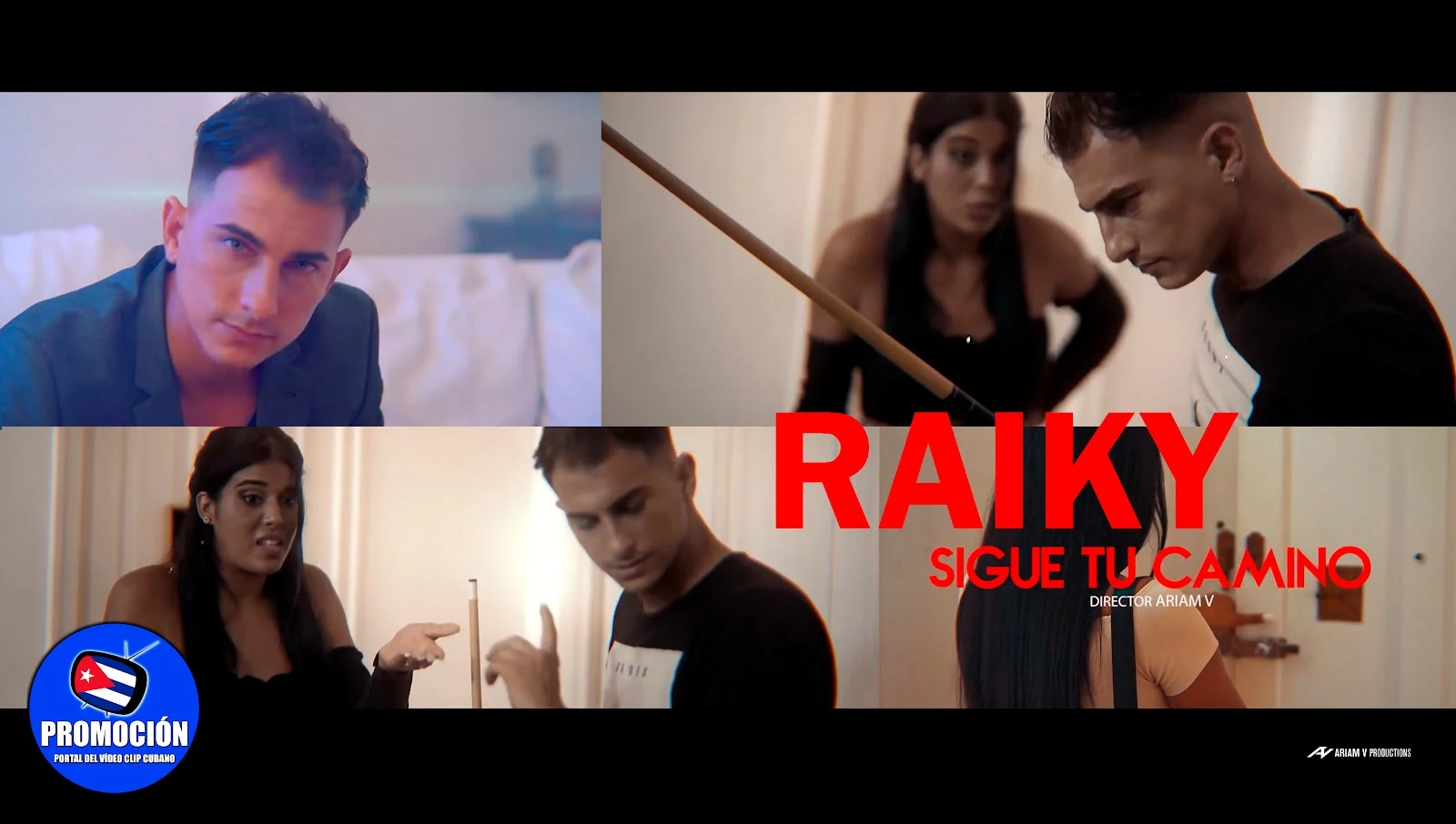 Raiky - ¨Sigue tu camino¨ - Director: Ariam Valdés. Portal Del Vídeo Clip Cubano. Música urbana cubana. Reguetón. CUBA.