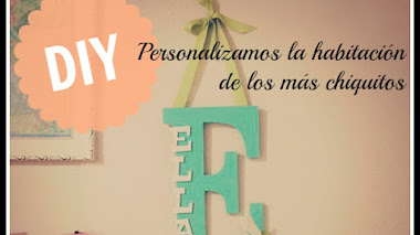 Letras y nombres personalizados - DIY