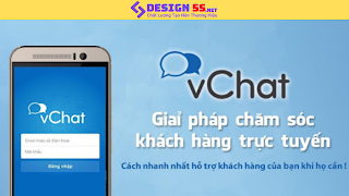 Tiện ích live chat, chat box cho website (vchat.vn)