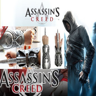 Assassin's Creed Cosplay Brotherhood Ezio Hidden Blade Auditore Gauntlet Replica