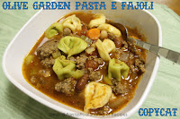 Olive Garden Pasta e Fagoli Soup. This copycat can be made in the crockpot or on the stove, with little to no effort at all. #copycat #soup #pasta #beef