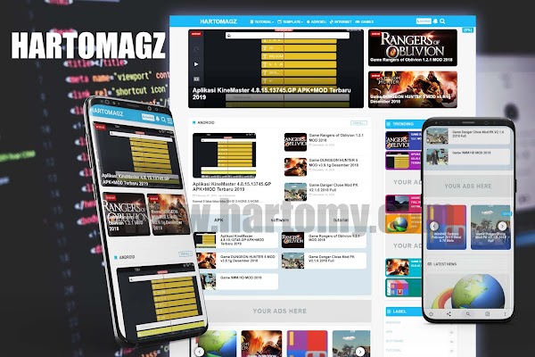 Hartomagz | Template Blogger Gratis