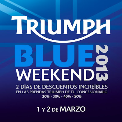 Triumph Blue Weekend España