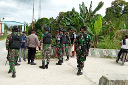 Aksi Nyata TNI, Sinergitas Satgas Pamtas Yonif 403/WP Bantu Polri Tangani Aksi Kejahatan di Wilayah Perbatasan