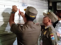 Ditutup Anies, Diskotek Golden Crown Disegel Satpol PP