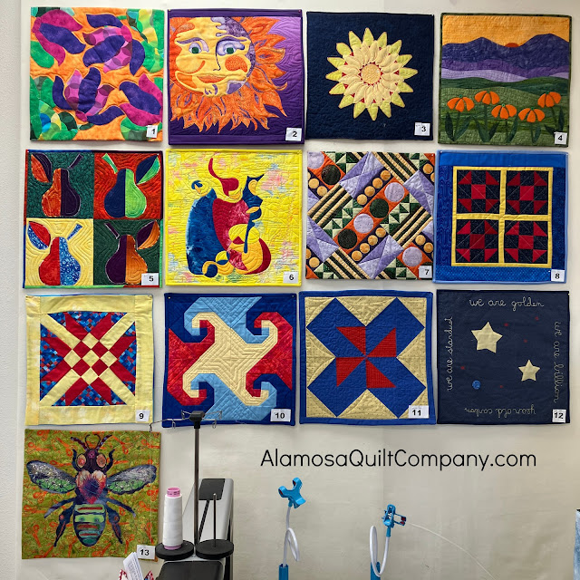 2023 SLV Quilt Guild challenge entries