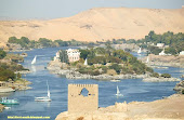 Elaborate the role played throw both the water and the sun to the ancient Egyptians?