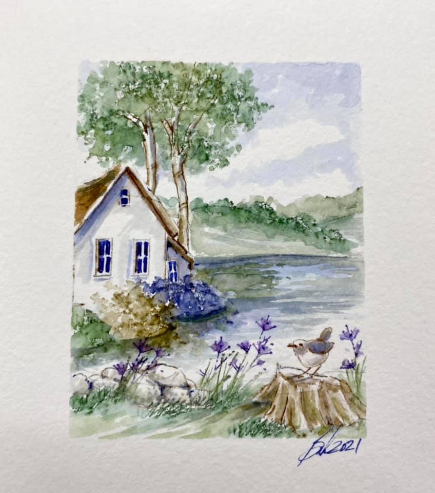 Art Impressions Blog: Ai Watercolor - Simple Scene And Watercolor Weekend Roundup Sneak Preview!