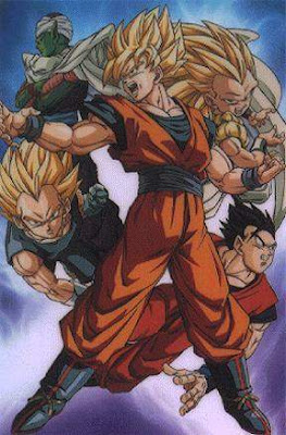 Dragon Ball-Z group battle 