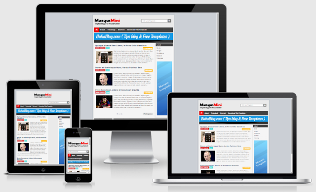 MasgusMini Responsive Blogger Template