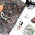 Powiew luksusu- ekskluzywne marki na mało ekskluzywnych zdjęciach/ Luxury flatlays with Estee Lauder serum and Louis Vuitton bag