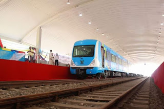 PHOTOS: Sanwo-Olu Inaugurates Blue Line Rail In Lagos