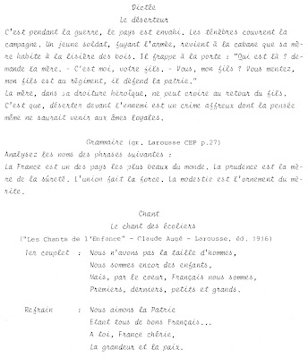 Transcription du cahier, 1907, extraits groupés (collection musée) 